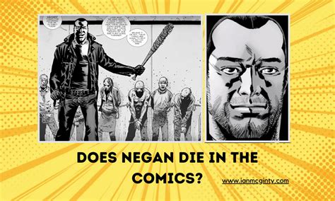 did negan die in the comics|who was killed by negan.